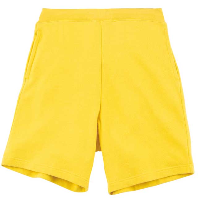 カナリアイエロー|カラフルライトスウェットハーフパンツ