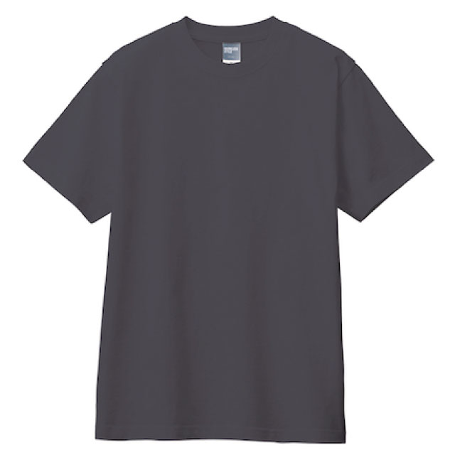 灰色・グレーの販売用Tシャツを1枚からプリント作成【クラT