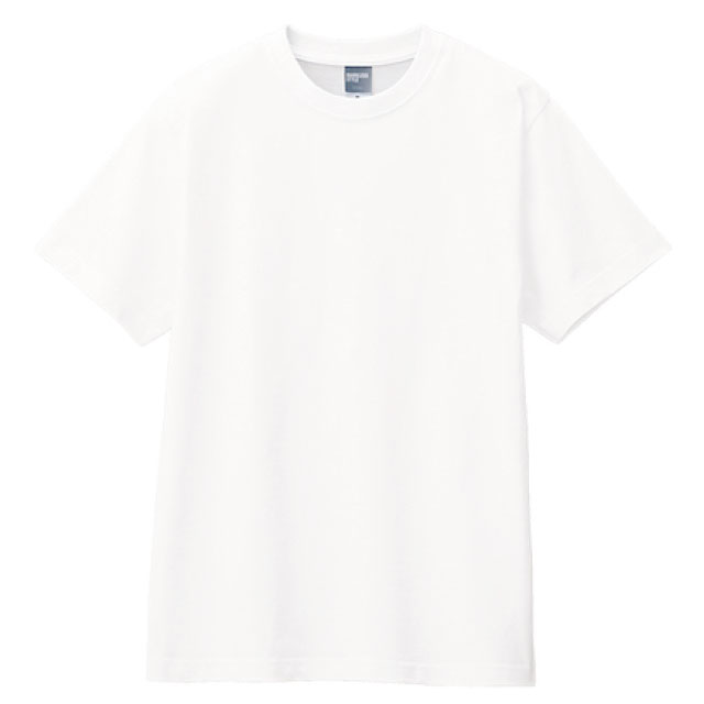 ピュアホワイト｜なめらかコットンTシャツ
