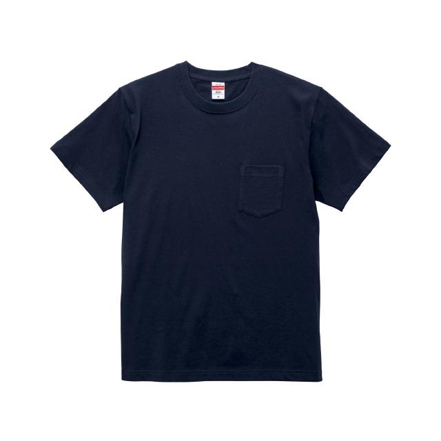 オリジナルTシャツ作成依頼④ 青・ブルーのポケット付Tシャツを1枚からプリント作成【クラT