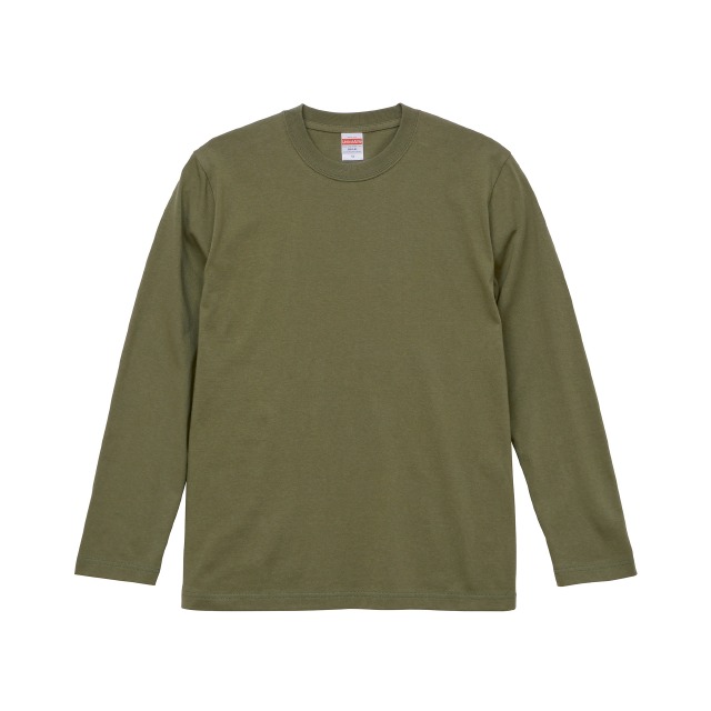 ライトオリーブ｜タフネスロングTシャツ