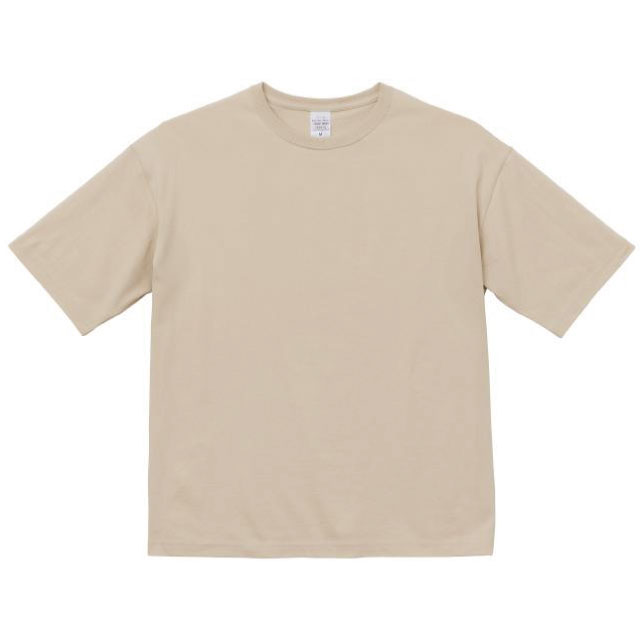 サンドベージュ｜ビッグシルエットTシャツ