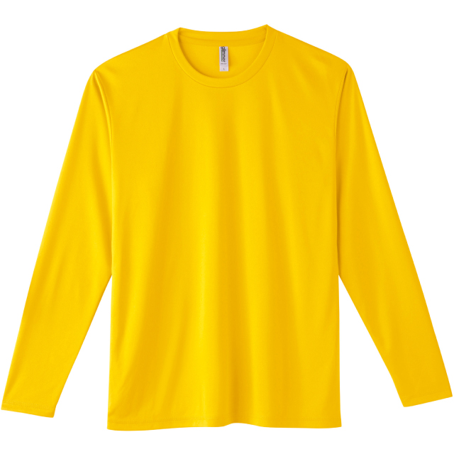 インターロックドライ長袖Tシャツ