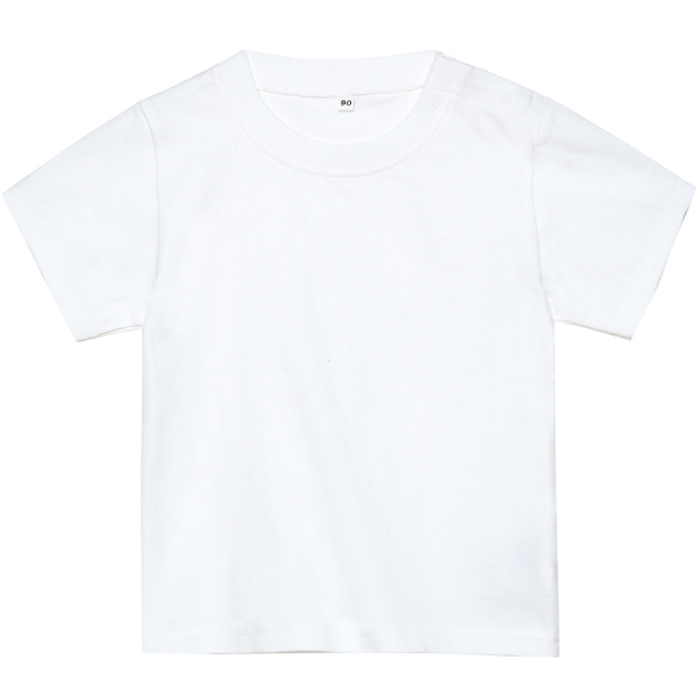 ホワイト｜ナイスベビーTシャツ