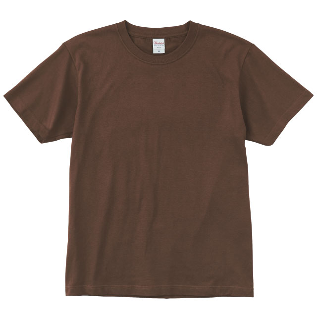 ダークブラウン｜タフウェイトTシャツ