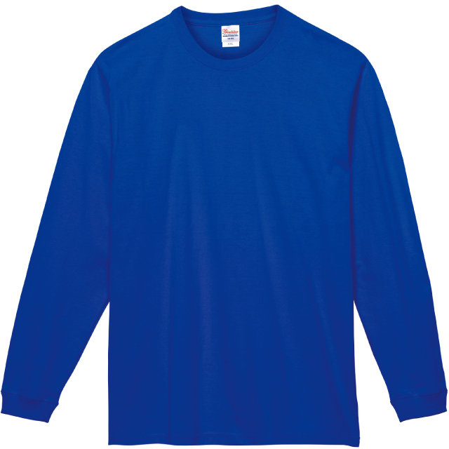 ロイヤルブルー｜厚みたっぷりロングTシャツ