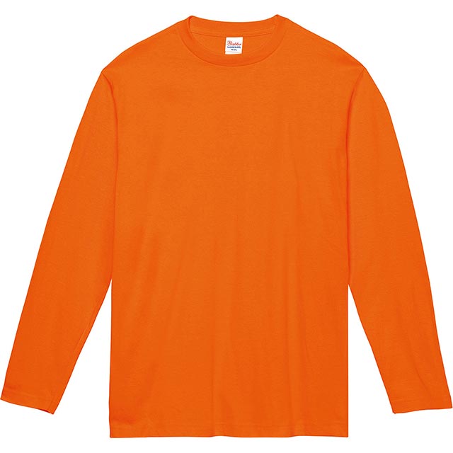 オレンジ|長袖ナイスTシャツ
