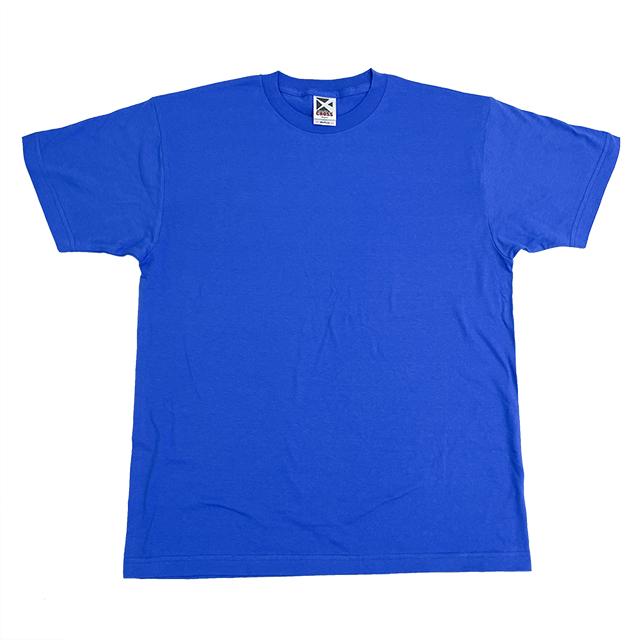 ブルー｜レギュラーコットンTシャツ