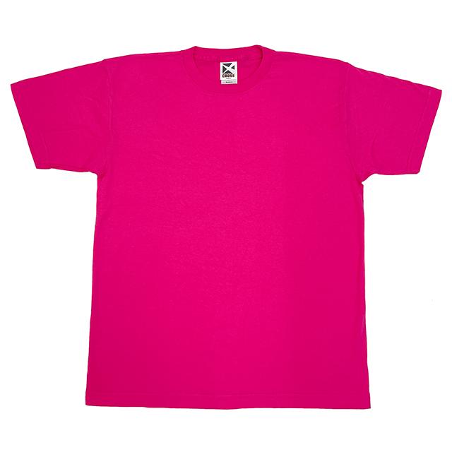 ホットピンク｜レギュラーコットンTシャツ