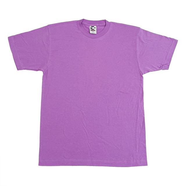ライトパープル｜レギュラーコットンTシャツ