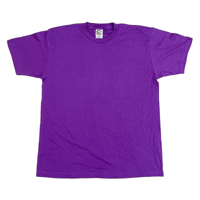 パープル｜レギュラーコットンTシャツ
