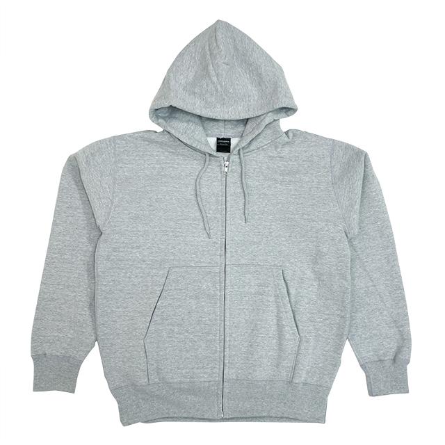 杢グレー｜ワイルドジップパーカー