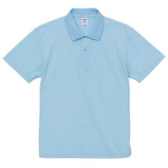 ライトブルー｜万能ドライポロシャツ