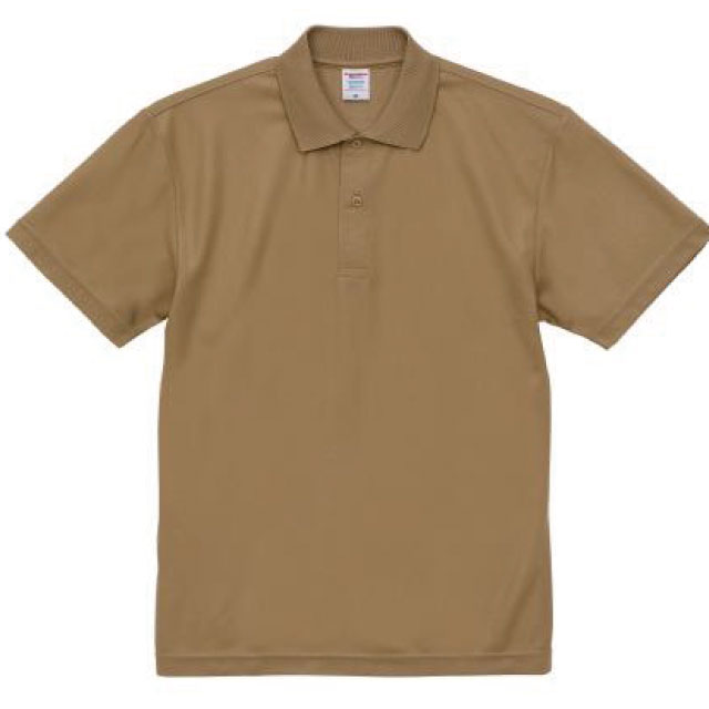 サンドカーキ｜万能ドライポロシャツ