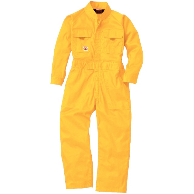 イエロー｜キッズつなぎ