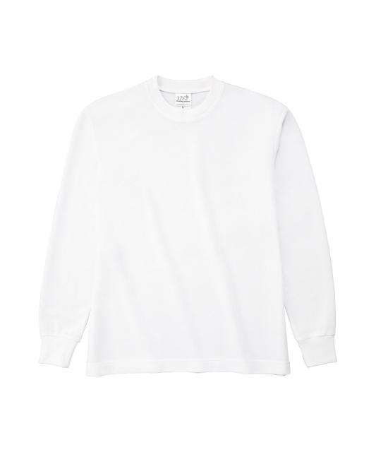 ホワイト|ハニカムロングTシャツ