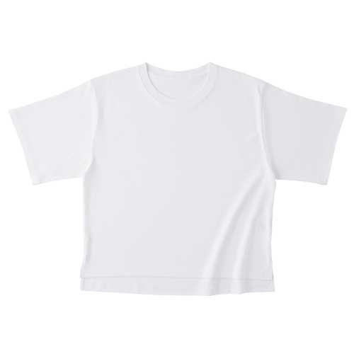 ホワイト|ラフフィットウーマンTシャツ