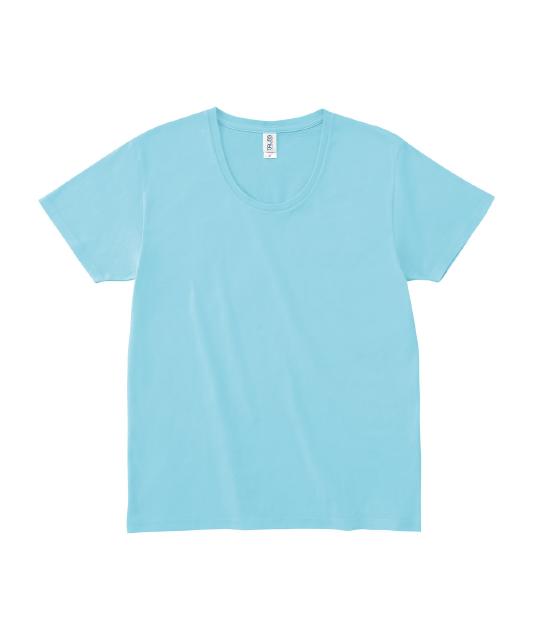 フロストスカイ|スリムUネックTシャツ