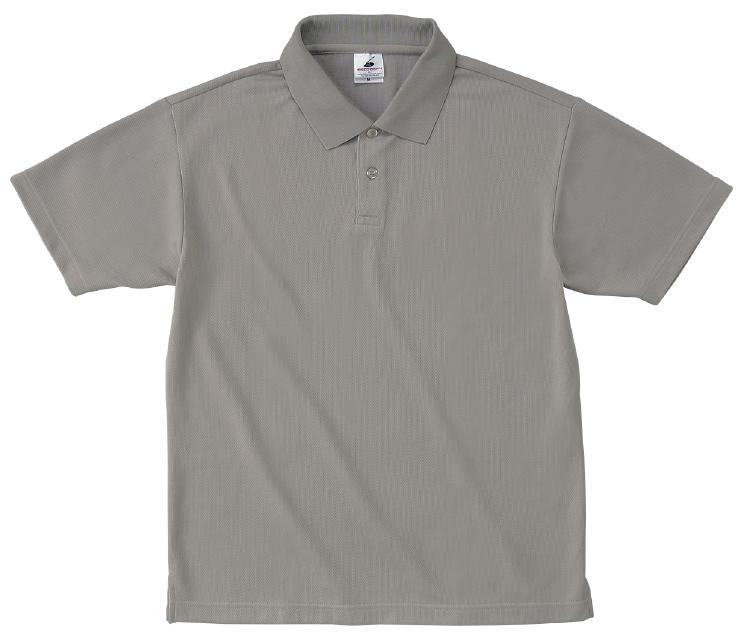 シルバーグレー｜アクティブポロシャツ