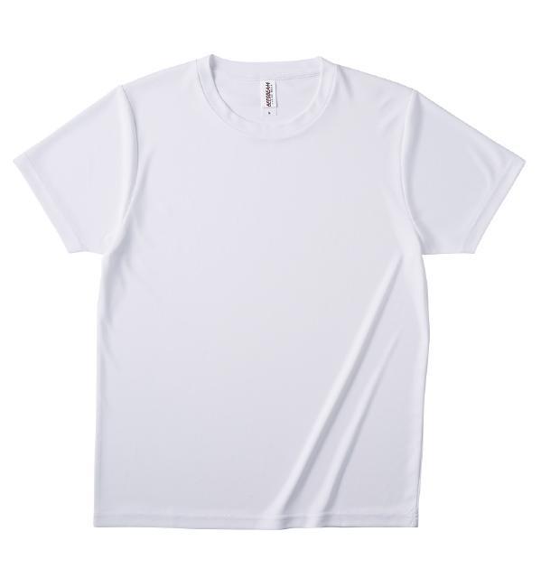 ホワイト｜ファンクショナルドライTシャツ