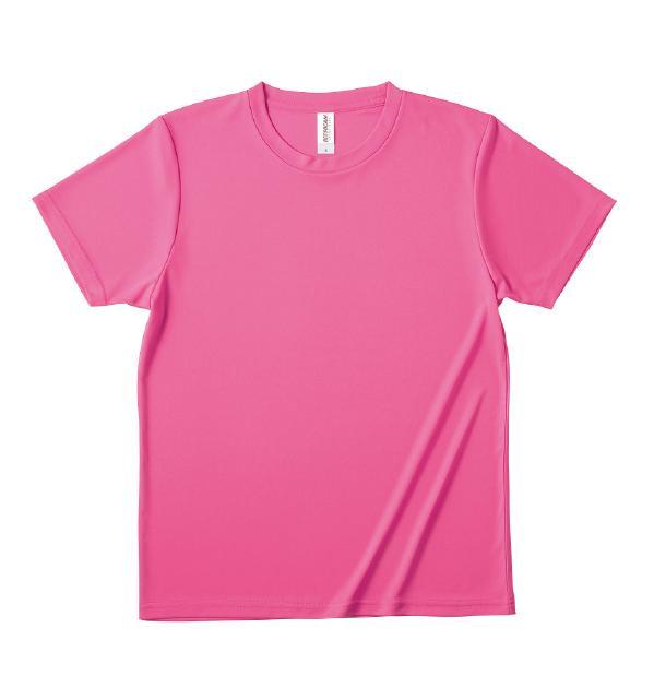 蛍光ピンク｜ファンクショナルドライTシャツ