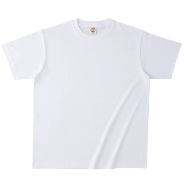 ホワイト|オーガニックコットンTシャツ