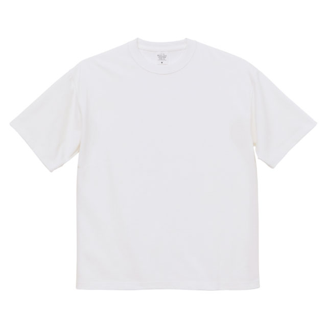 ホワイト｜マグナムウエイトビッグシルエットTシャツ