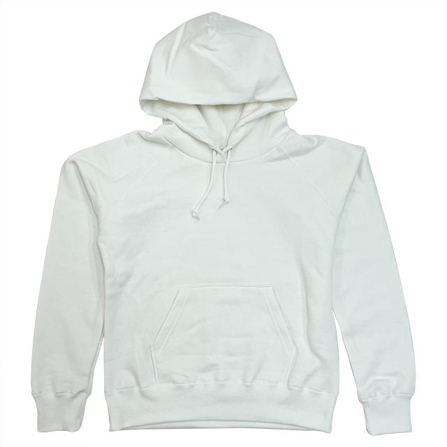 ホワイト｜スリムフィットパーカー