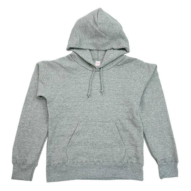 杢グレー｜スリムフィットパーカー