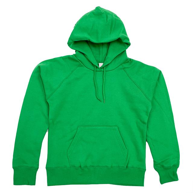 グリーン｜スリムフィットパーカー