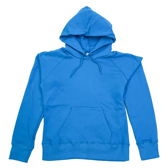 ディープターコイズ｜スリムフィットパーカー