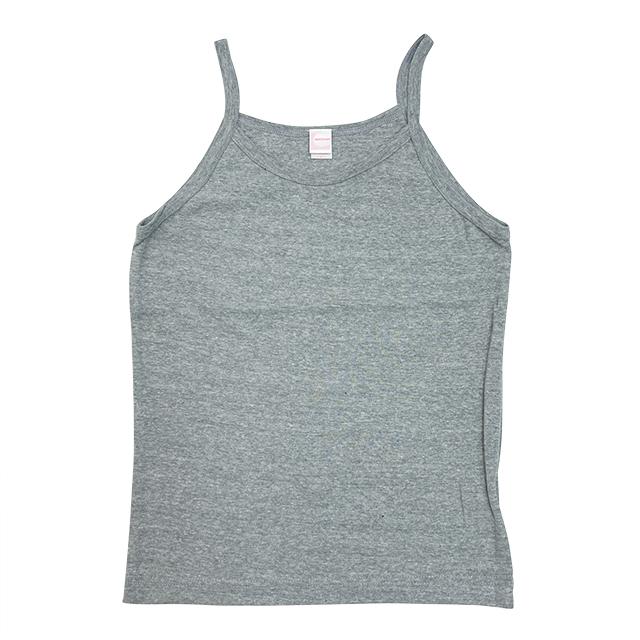 杢グレー｜スリムフィットキャミソール
