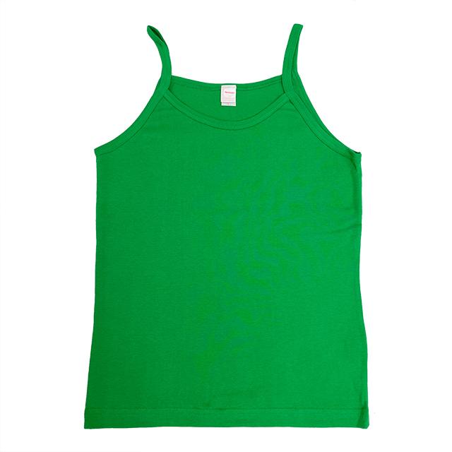 グリーン｜スリムフィットキャミソール