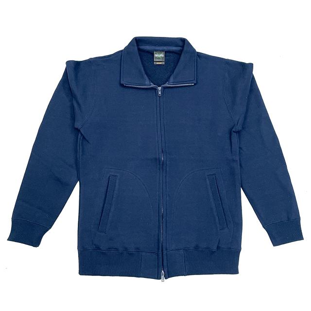 ネイビー｜レギュラーフルジップスウェット