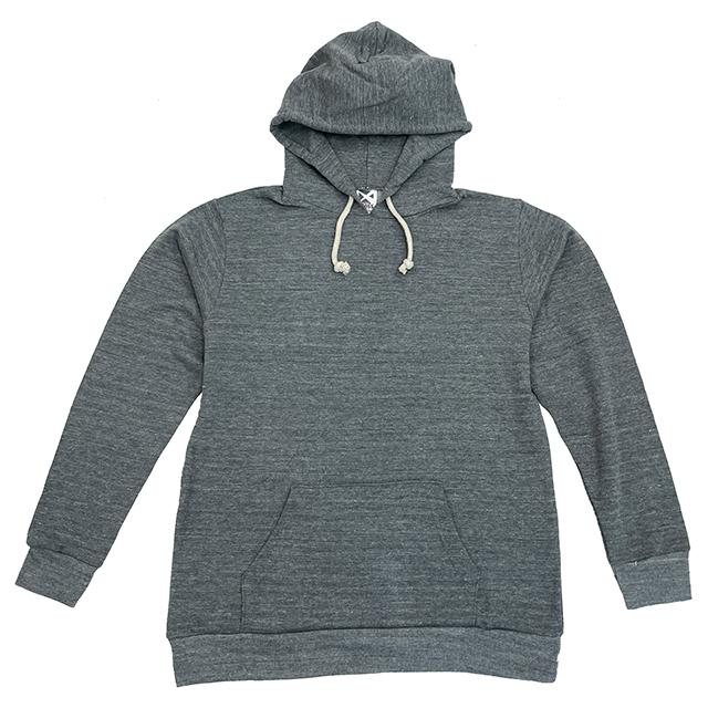 ミックスチャコール｜トライブレンドプルオーバーパーカー