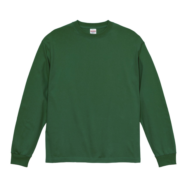 大注目 緑・グリーンの長袖・ロングTシャツ｜オリジナルプリント トップス