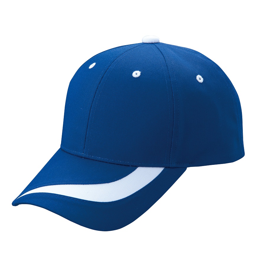 ロイヤルブルー／ホワイト｜ウェーブキャップ