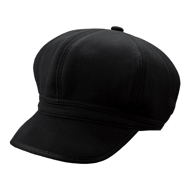 ブラック｜快適キャスケット