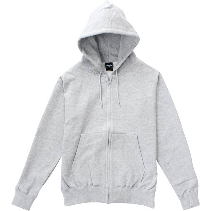 杢グレー｜レギュラージップパーカー