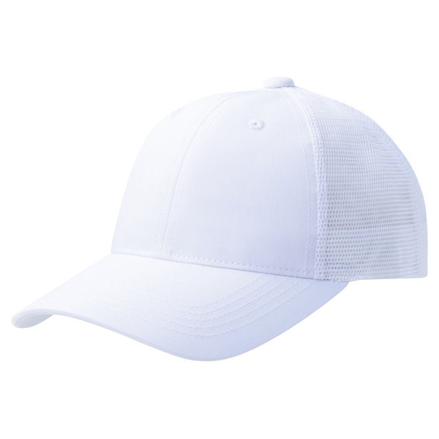 ホワイト|スポーティメッシュキャップ