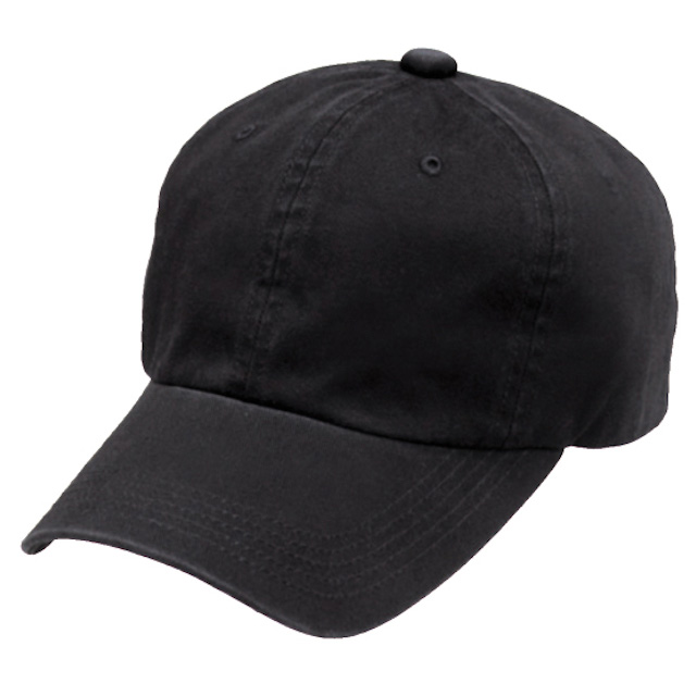 ブラック｜カジュアルチノキャップ