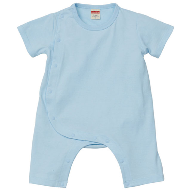 ライトブルー|ベビーカバーオール