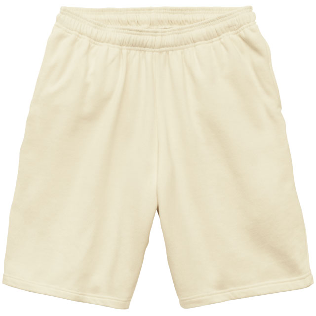 ナチュラル｜ふんわりスウェットハーフパンツ