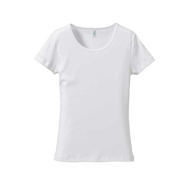 ホワイト｜ボディフィットTシャツ