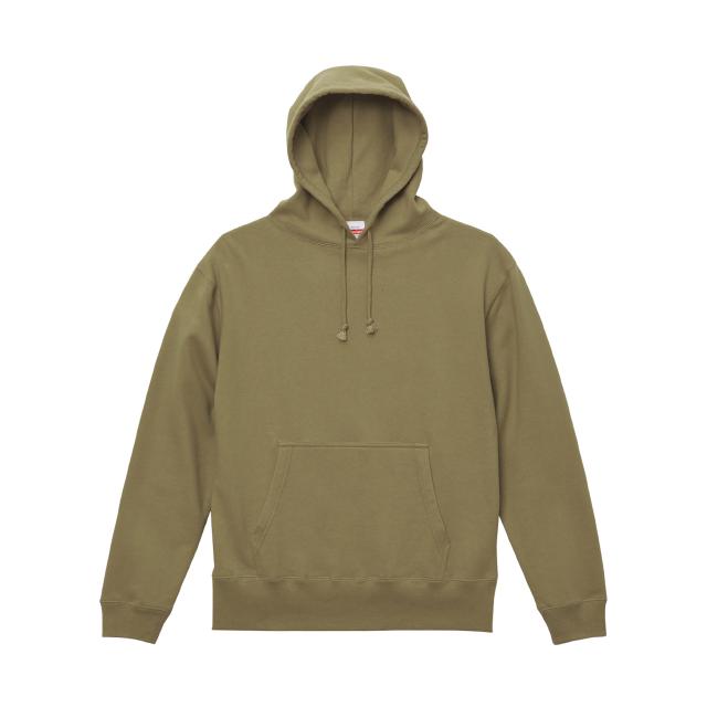 サンドカーキ|カラフルフードパーカー