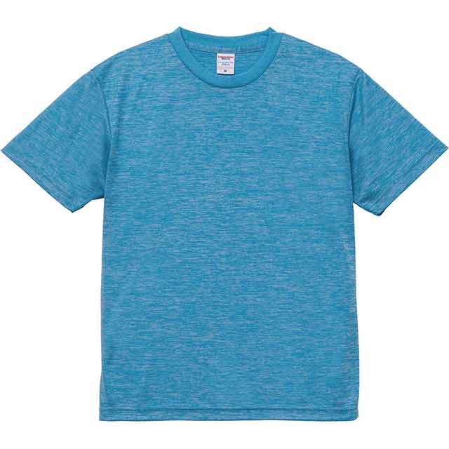 ヘザーブルー｜ソフトドライTシャツ