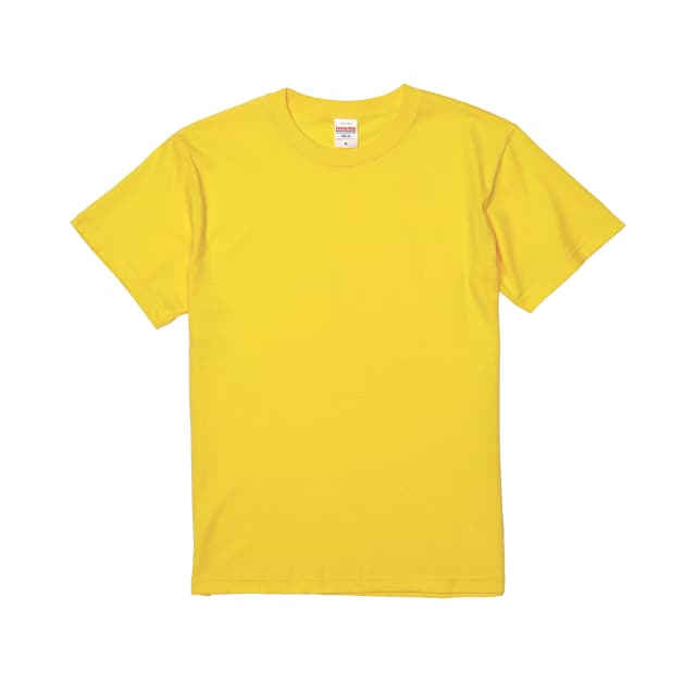 黄色・イエローの厚手Tシャツを1枚からプリント作成【クラT
