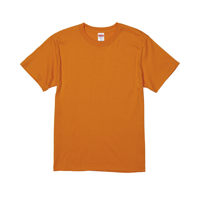 オレンジのTシャツを1枚からプリント作成【クラTジャパン】