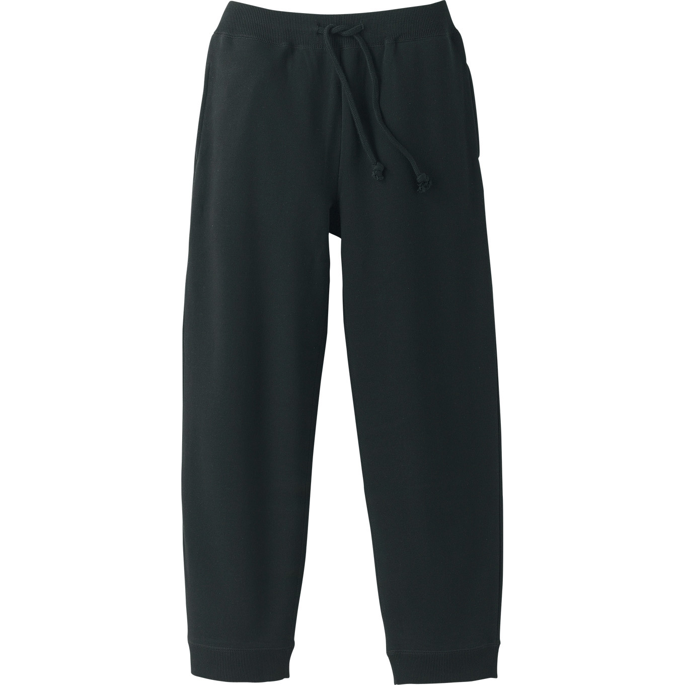 ブラック｜パイルスウェットパンツ