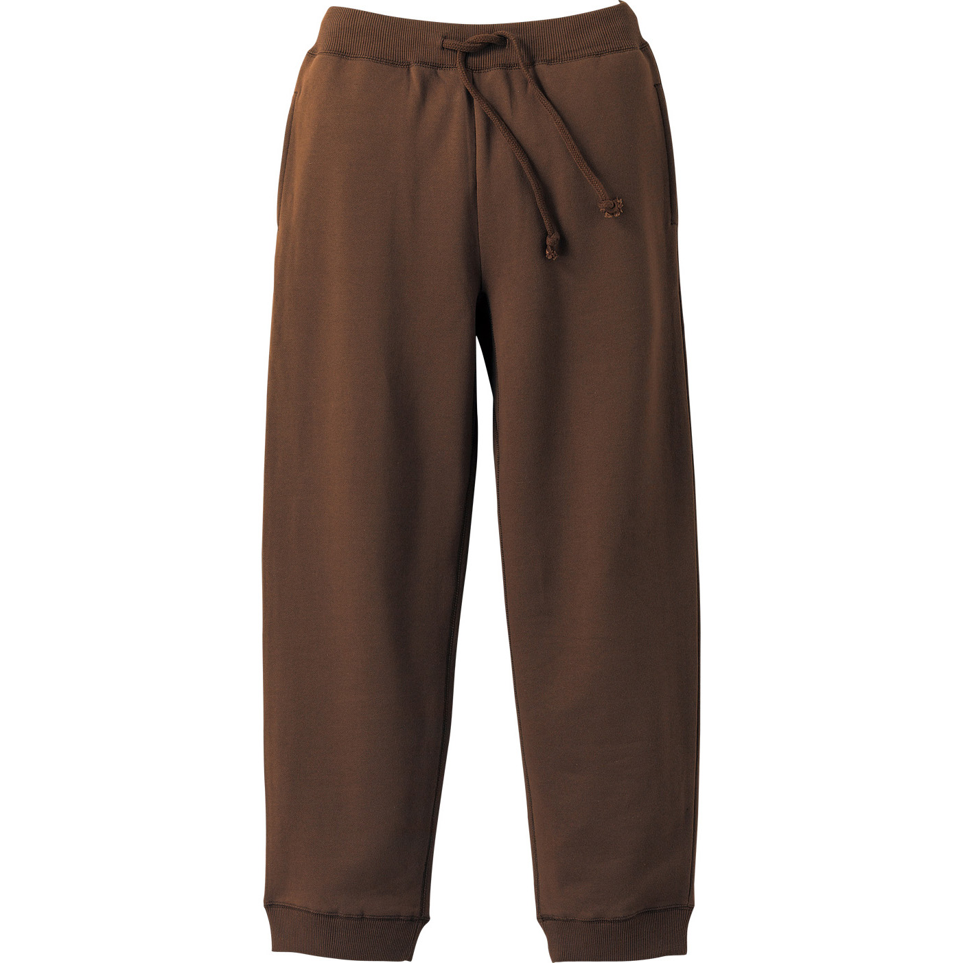 ダークブラウン｜パイルスウェットパンツ